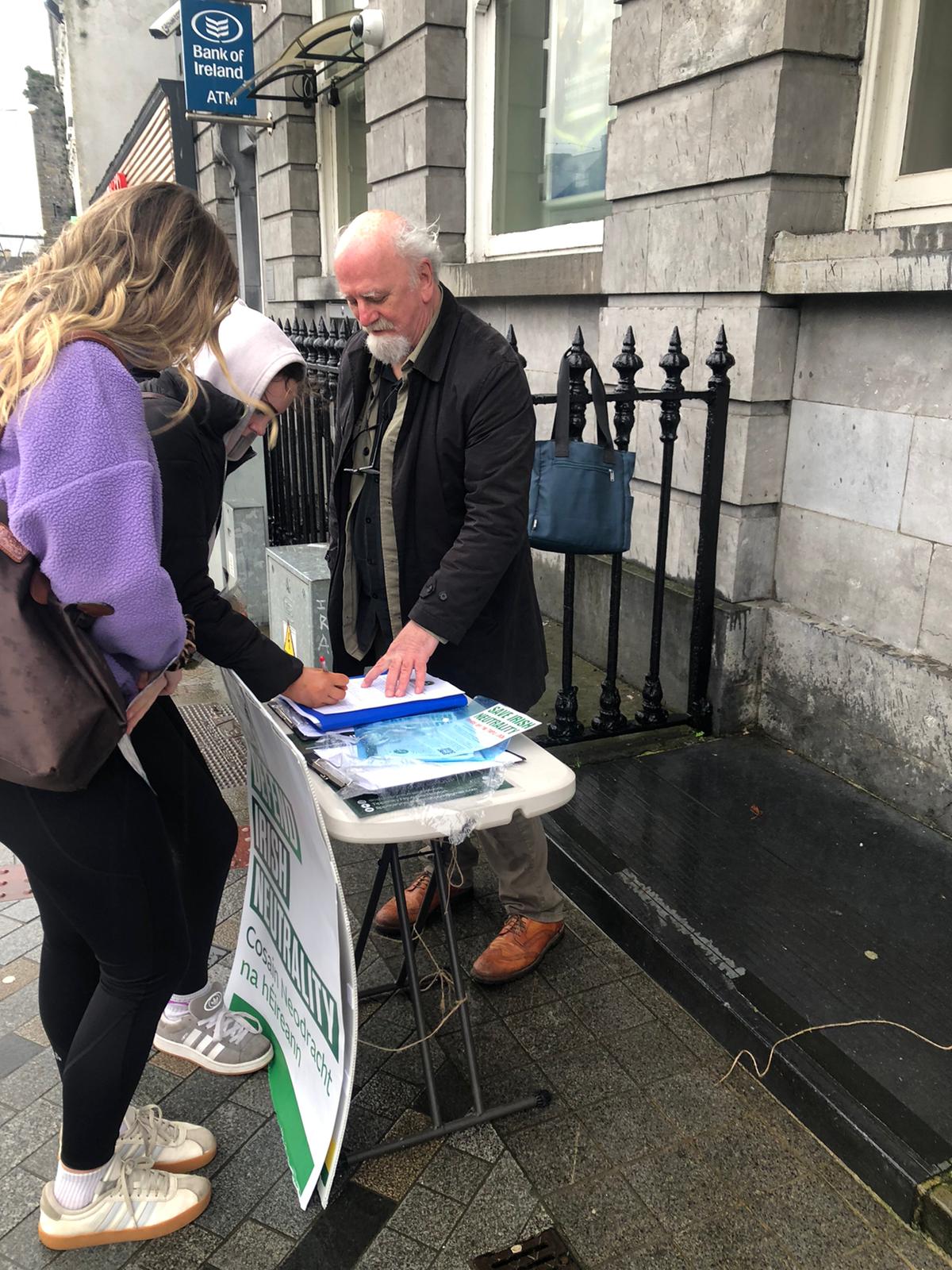 Tipperary Neutrality Network community organizing